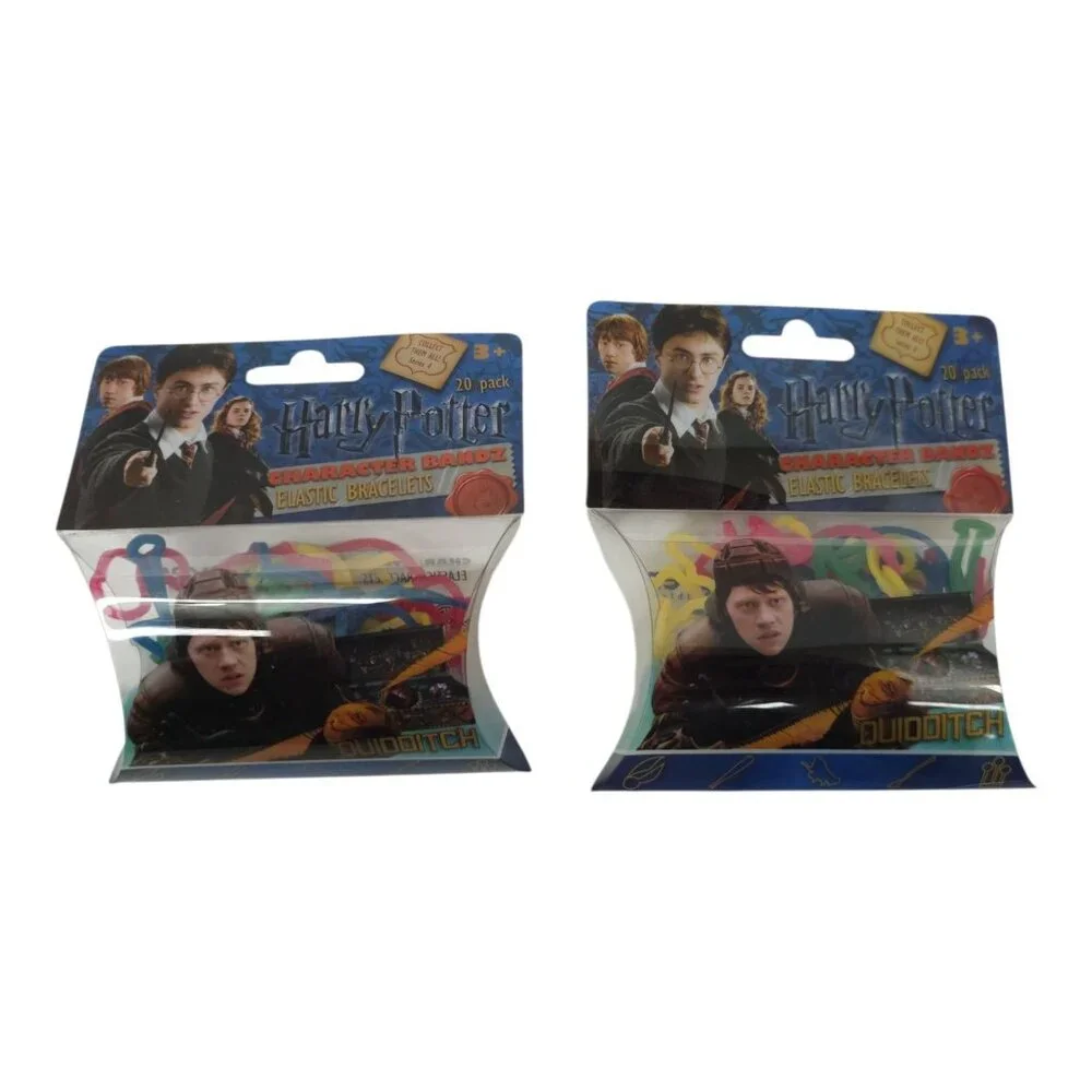 Character Bandz Elastic Bracelets Harry Potter Marvel Birthday Party Favors Lot